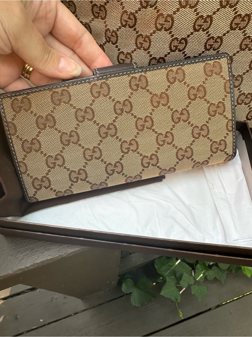 Gucci Belt Tote with Gucci Wallet Bundle - Picture 5 of 14